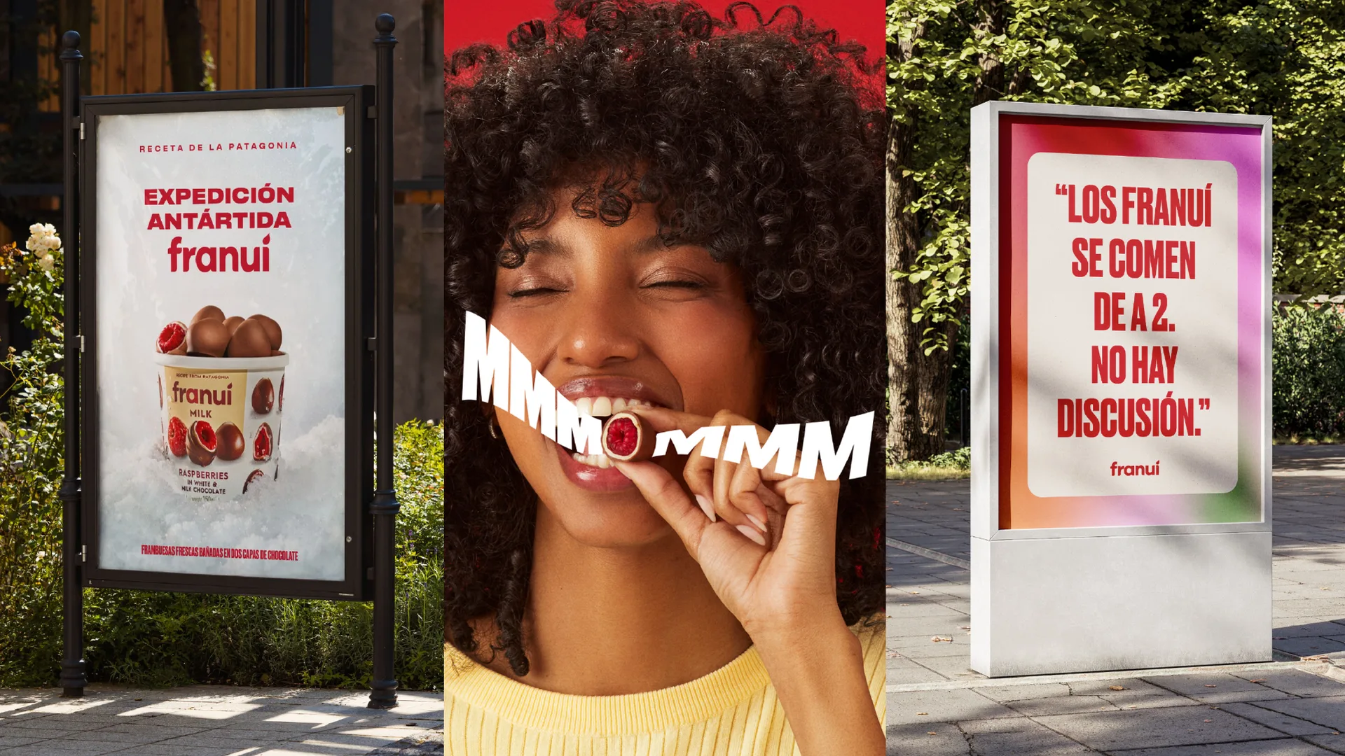 Franuí en vía pública: Expedición Antártida y campaña MMM