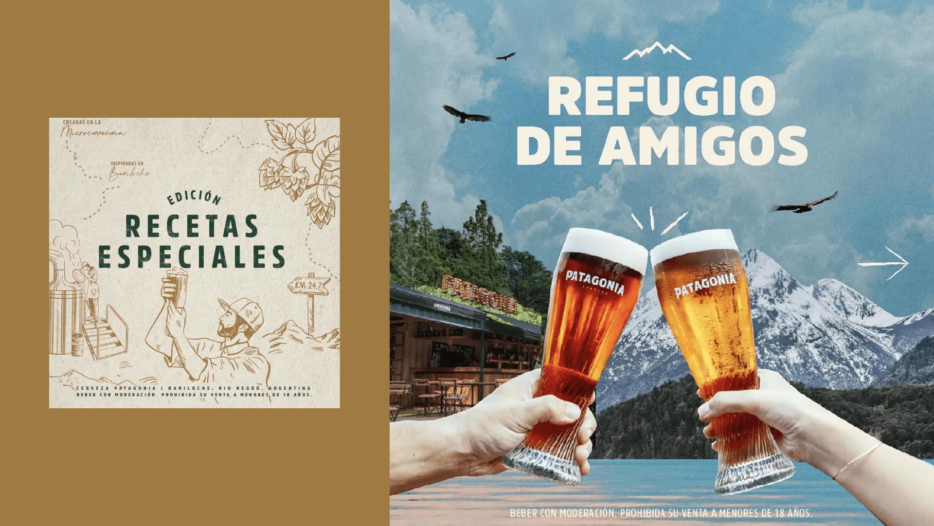 Refugio de amigos: la experiencia Patagonia en sus bares propios