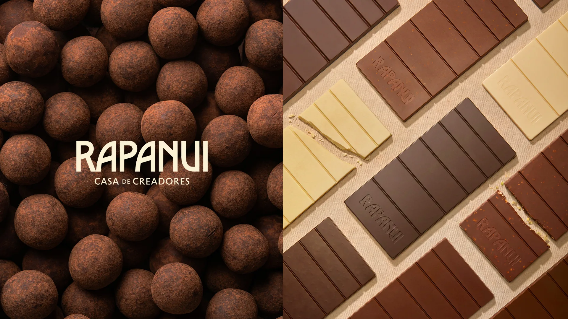 Rapanuí, Casa de Creadores: bombones y tabletas de chocolate