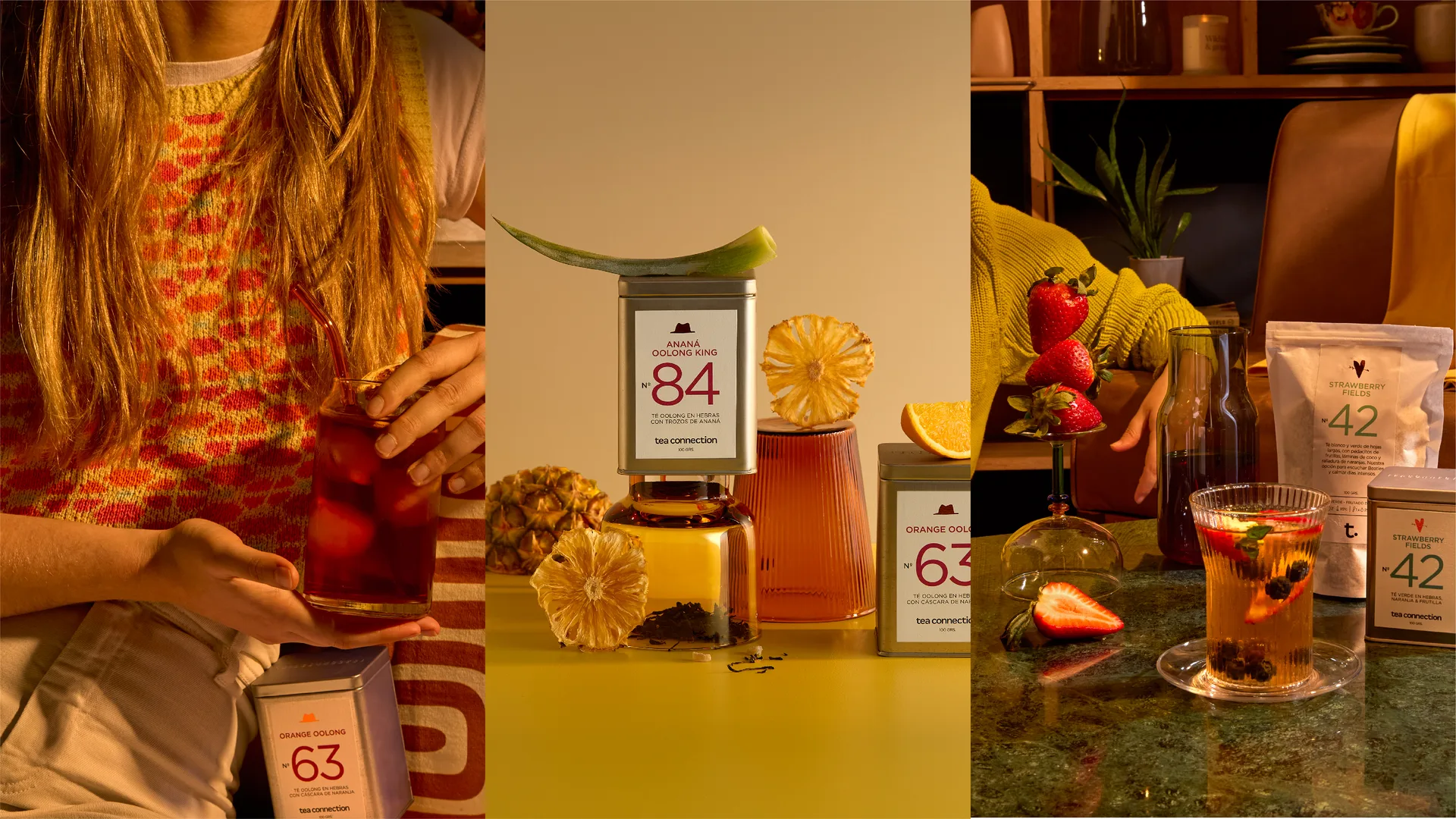 Los blends y productos de Tea Connection